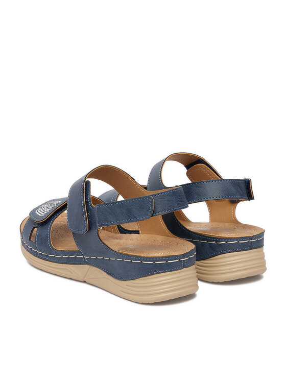 Go Soft Go Soft Sandalen CEO-WFA3741-1 Blau