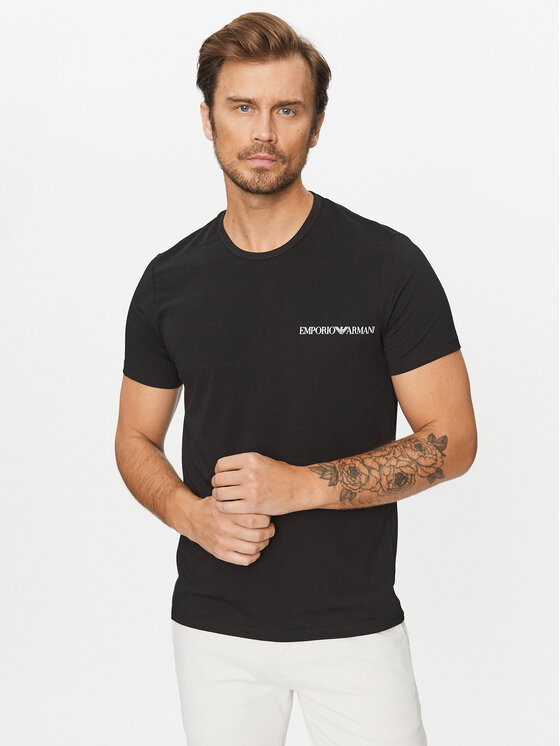 Emporio Armani Underwear Emporio Armani Underwear T-särkide komplekt 111267 3F717 05720 Must Regular Fit