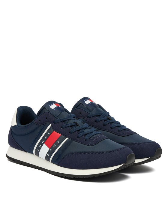 Tommy Jeans Tommy Jeans Sneakersy Tjm Classic Runner EM0EM01709 Tmavomodrá