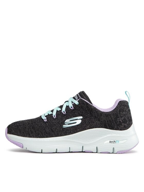 Skechers Skechers Tenisice Skechers Arch Fit Comfy Wave Siva