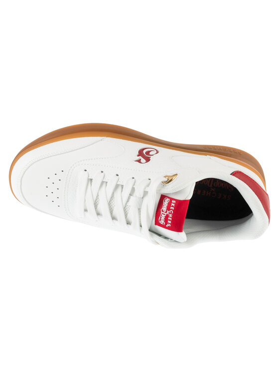 Skechers Skechers Sneakers Duraleather Lace Up Snoop Cupsole Sneaker Bianco
