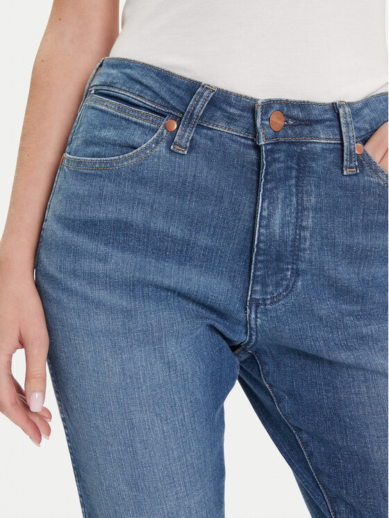 Wrangler Wrangler Дънки Sienna 112362641 Син Slim Fit