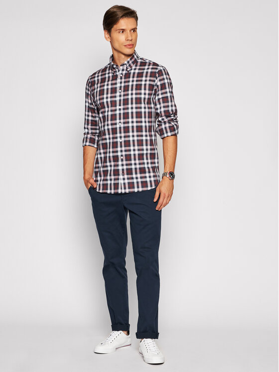 Camicia Cl Multi Check MW0MW18972 Multicolore