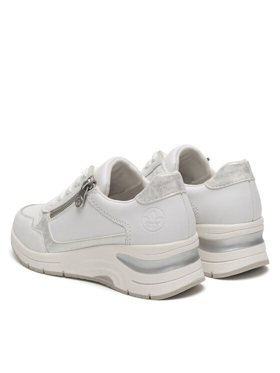 Rieker Rieker Sneakersy N9301-80 Biały