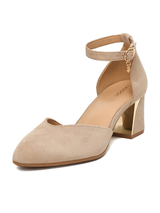 Lasocki Lasocki Pantofi pumps CEO-WB-UMI-03 Bej