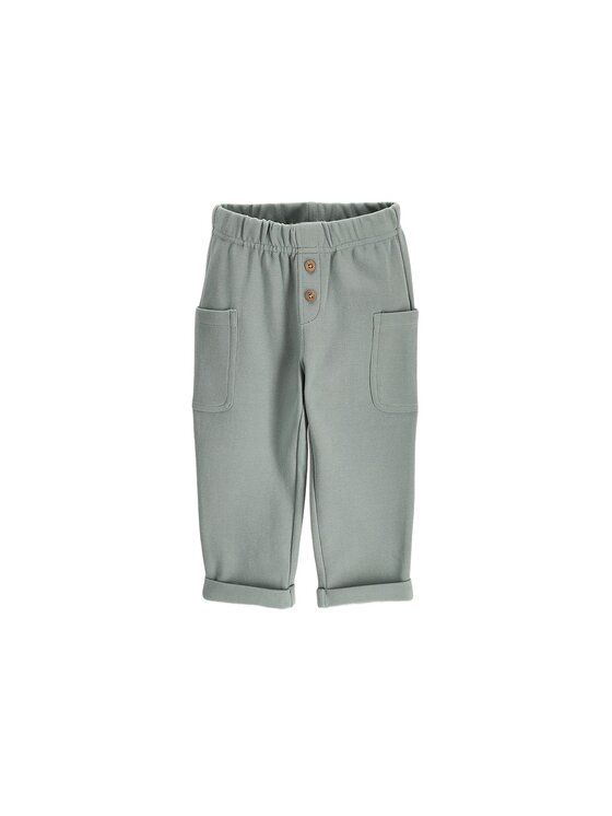 Coccodrillo Coccodrillo Spodnie dresowe ZC6120102FBN-011 Zielony Regular Fit