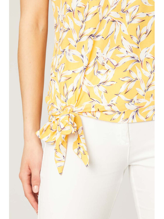 QUIOSQUE QUIOSQUE Blúzka DAISY BLOUSE Žltá Regular Fit