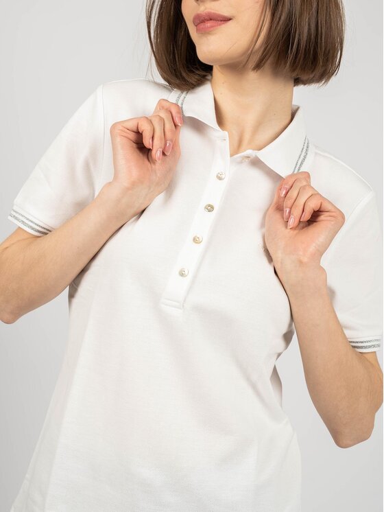 Geox Geox Polo W1210A/T2649 | W Sustin Bianco Regular Fit