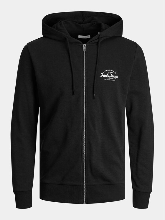 Jack&Jones Jack&Jones Majica dugih rukava Forest 12249238 Crna Standard Fit