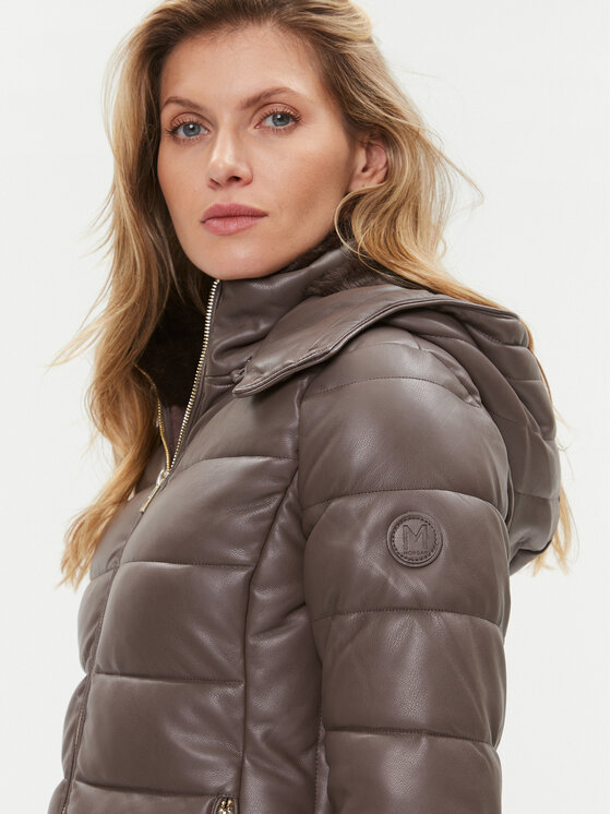 Morgan Morgan Prehodna jakna 212-GKELY Rjava Regular Fit