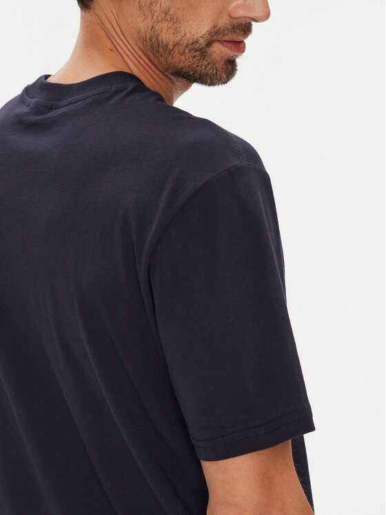 Napapijri Napapijri T-krekls Smallbox NP0A88TR Tumši zils Regular Fit
