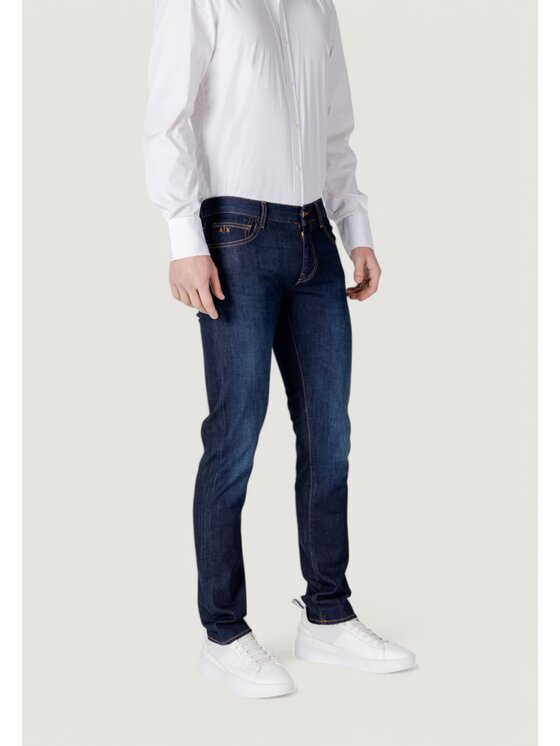 Armani Exchange Armani Exchange Jeansy XM001512 AF13089 Niebieski Skin Fit