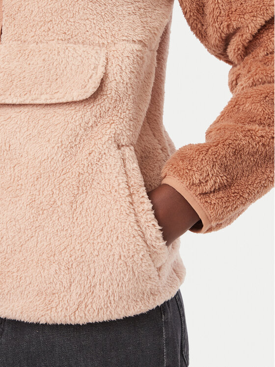 Billabong Billabong Флісовий реглан EBJPF00141 Темно-бежевий Relaxed Fit