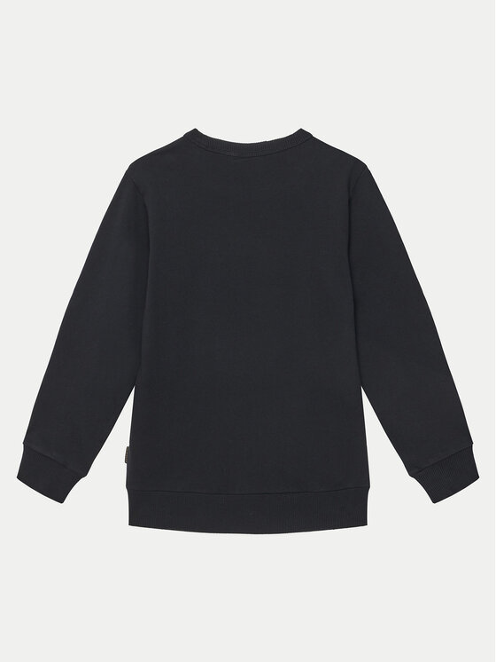 Napapijri Napapijri Μπλούζα Chamois NP0A4IGO D Μαύρο Regular Fit