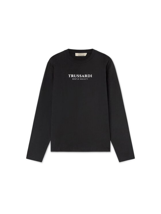 Trussardi Trussardi T-Shirt G0078000204N033 Czarny Regular Fit
