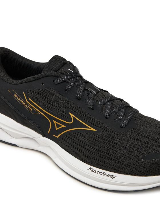 Mizuno Mizuno Buty do biegania Wave Revolt 3 J1GC2481 Czarny
