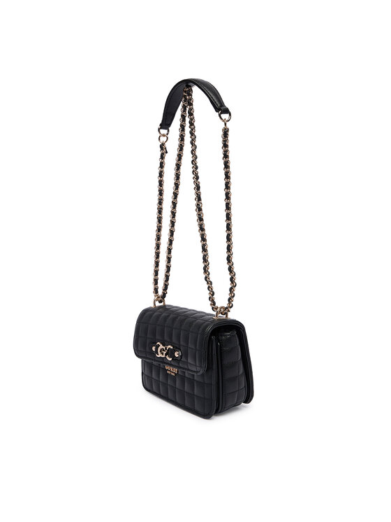 Guess Guess Kabelka Nadira Mini HWQG84 24780 Čierna
