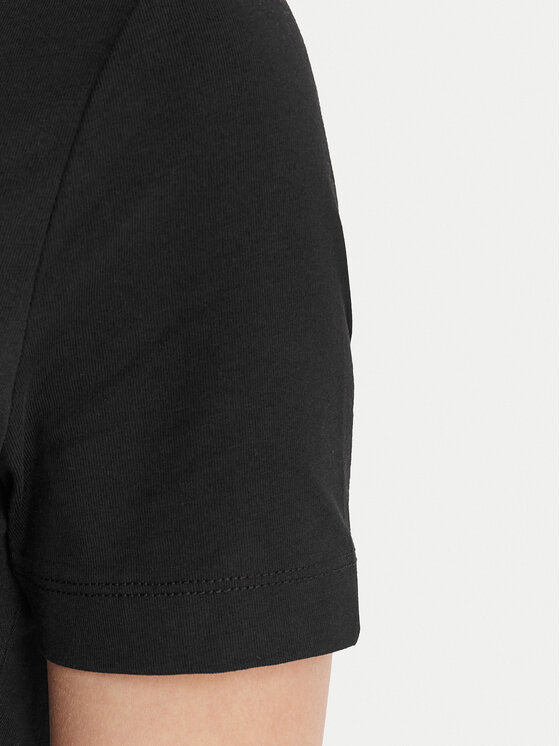 Guess Guess T-Shirt V6RI07 J1314 Schwarz Regular Fit