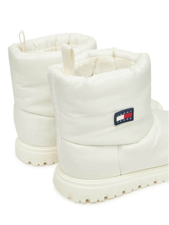 Tommy Jeans Tommy Jeans Μπότες Χιονιού Tjw Snow Boot EN0EN02823 Λευκό