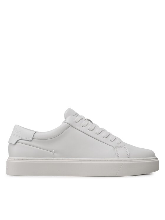 Calvin Klein Calvin Klein Αθλητικά Low Top Lace Up Lth Sm HM0HM01018 Λευκό