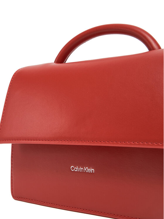 Calvin Klein Calvin Klein Ročna torba Ck Linn Top Handle Crossbody K60K613162 Rdeča