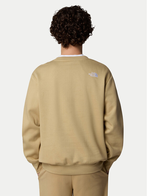 The North Face The North Face Μπλούζα Essential NF0A89ET Μπεζ Relaxed Fit