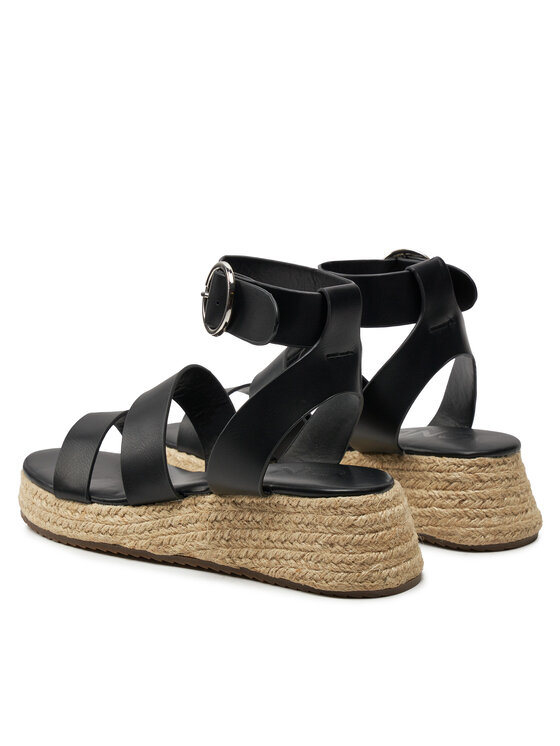ONLY Shoes ONLY Shoes Espadrilles Onlminerva-1 15320197 Fekete