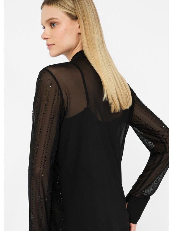 Liu Jo Liu Jo Camicia CF5056J496622222 Nero Regular Fit