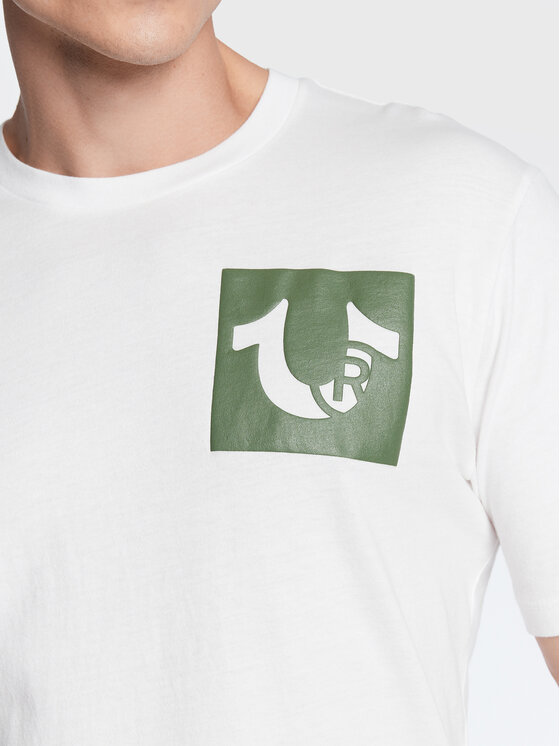 True Religion True Religion Тишърт 106298 Бял Regular Fit