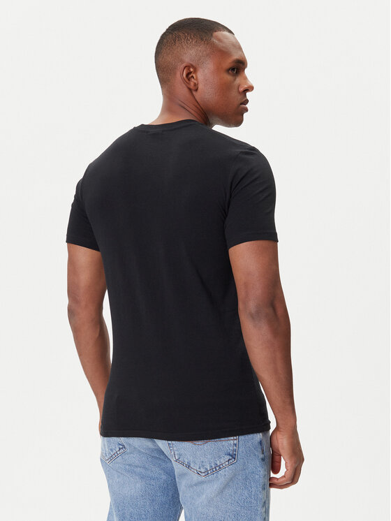 Ellesse Ellesse Tricou Canaletto SHS04548 Negru Regular Fit