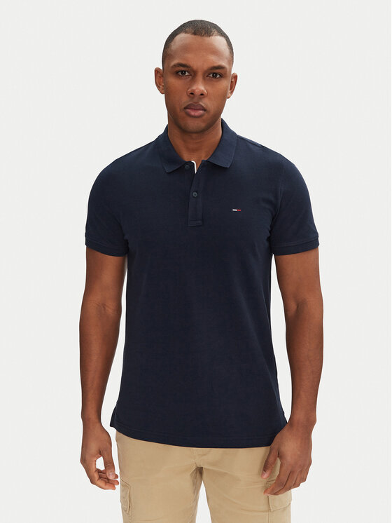 Tommy Jeans Tommy Jeans Polo DM0DM20676 Blu scuro Slim Fit