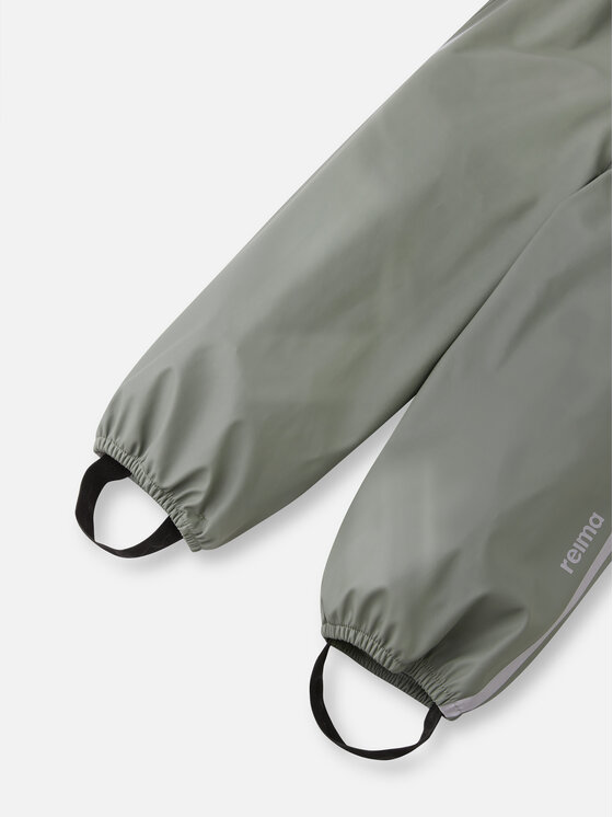 Reima Reima Spodnie przeciwdeszczowe Lammikko 5100026A Zielony Regular Fit