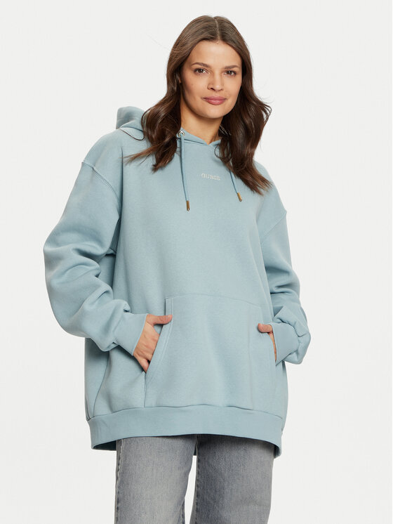 Guess Guess Sweatshirt V4BQ22 KCHX0 Blau Regular Fit