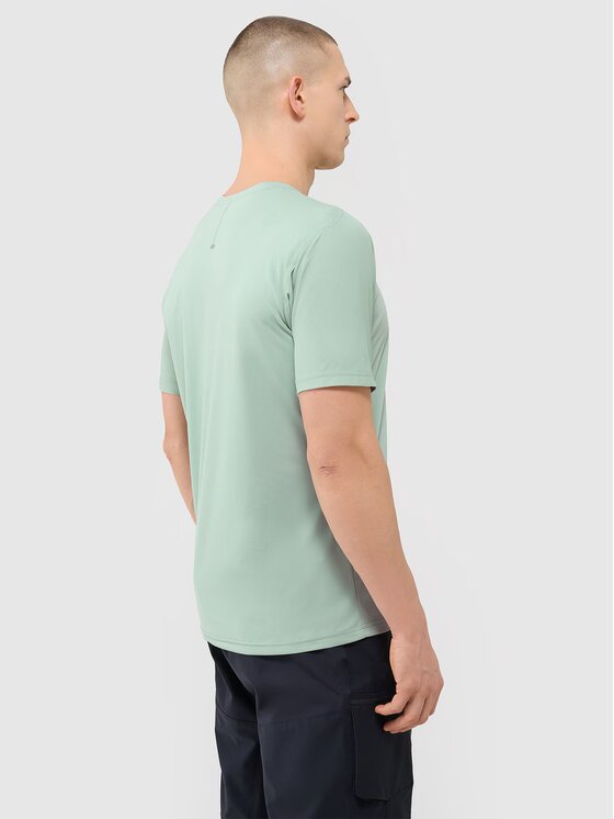 4F 4F Maglietta da ciclismo 4FWSS25TFTSM1434-47S Verde Regular Fit