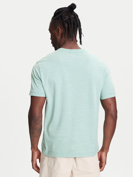 United Colors Of Benetton United Colors Of Benetton T-Shirt 3M4WU1088 Zielony Relaxed Fit