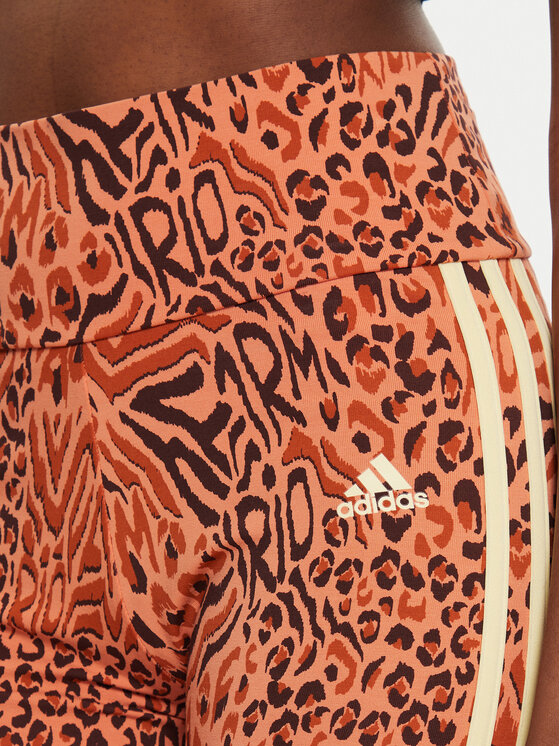 adidas adidas Спортни шорти FARM Rio Bike IV9737 Оранжев Slim Fit