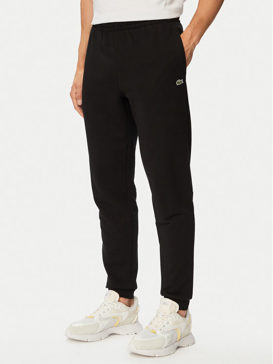 Lacoste Pantaloni trening XH9833 Negru Regular Fit