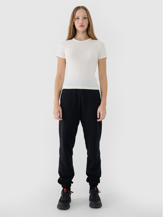 4F 4F T-Shirt EMPOWERED BY NATURE Biały Slim Fit