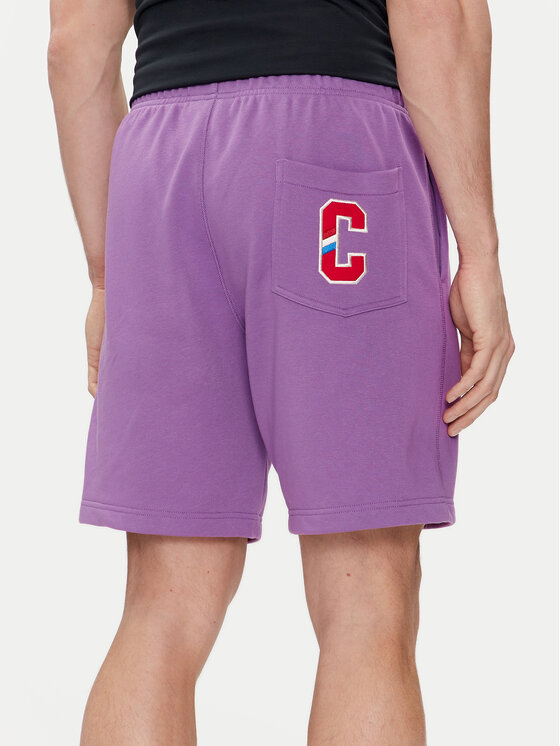 Champion Champion Pantaloni scurți sport 219850 Violet Comfort Fit