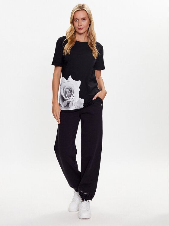 Paprocki & Brzozowski Paprocki & Brzozowski T-Shirt TSHRCOM2104 Schwarz Regular Fit