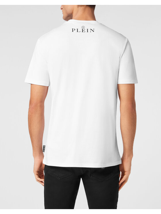 PHILIPP PLEIN PHILIPP PLEIN T-Shirt 22945 Bílá Regular Fit