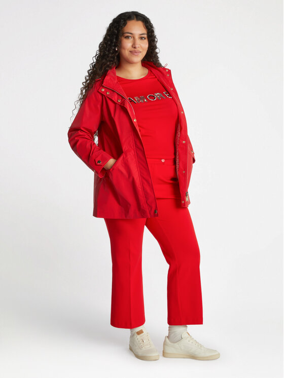 Fiorella Rubino Fiorella Rubino Cappotto F397T001286N016 Rosso A-Line Fit