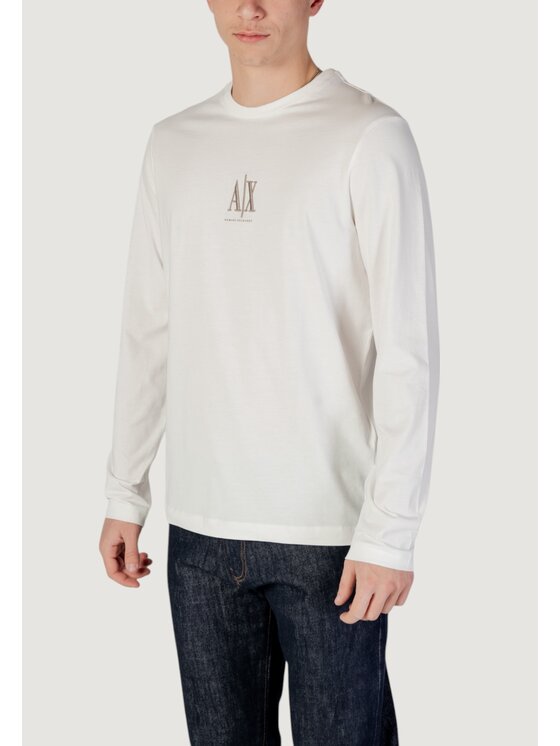 Armani Exchange Armani Exchange Longsleeve XM000364 AF12308 Biały Shirt Fit