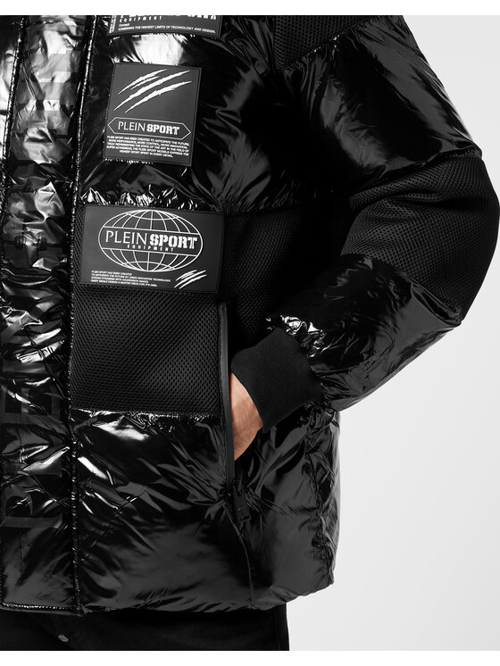 Plein Sport Plein Sport Kurtka zimowa 137 Czarny Regular Fit