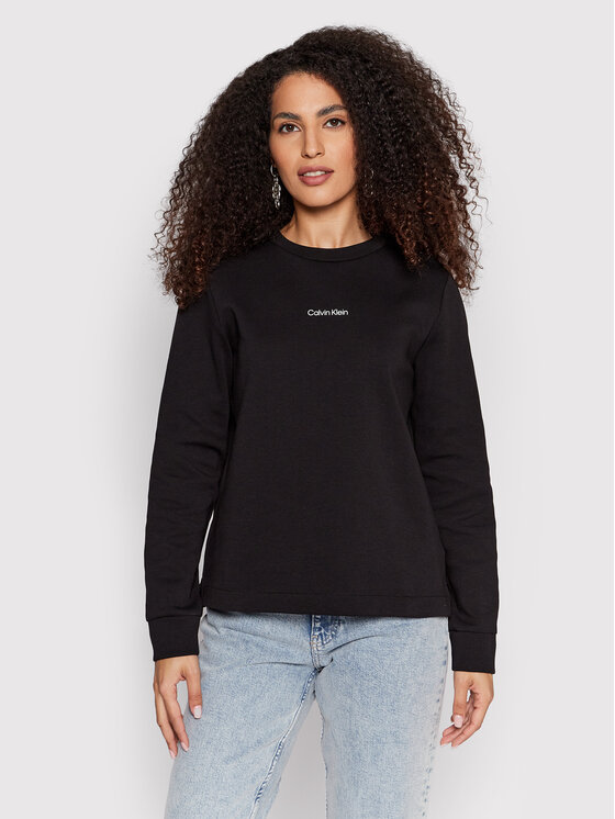 Felpa K20K203861 Nero Regular Fit