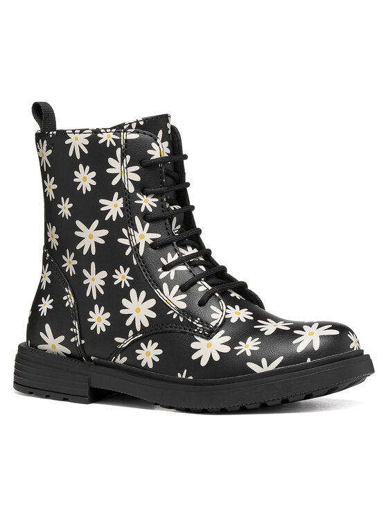 Geox Geox Auliniai batai J Eclair Girl J049QD 00004 C9B1M S Juoda