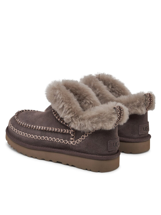 Ugg Ugg Sniego batai W Classic Ultra Mini Alpine 1158224 Pilka