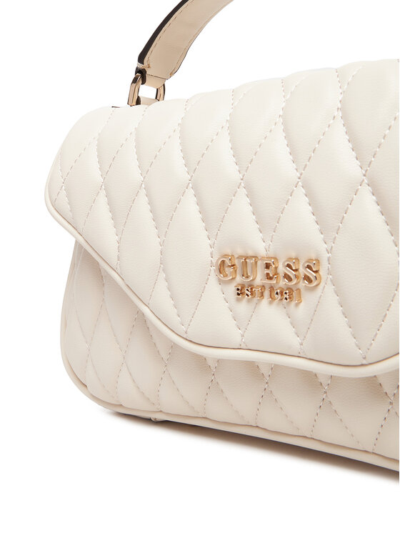 Guess Guess Kabelka Valla HWQG81 22200 Écru
