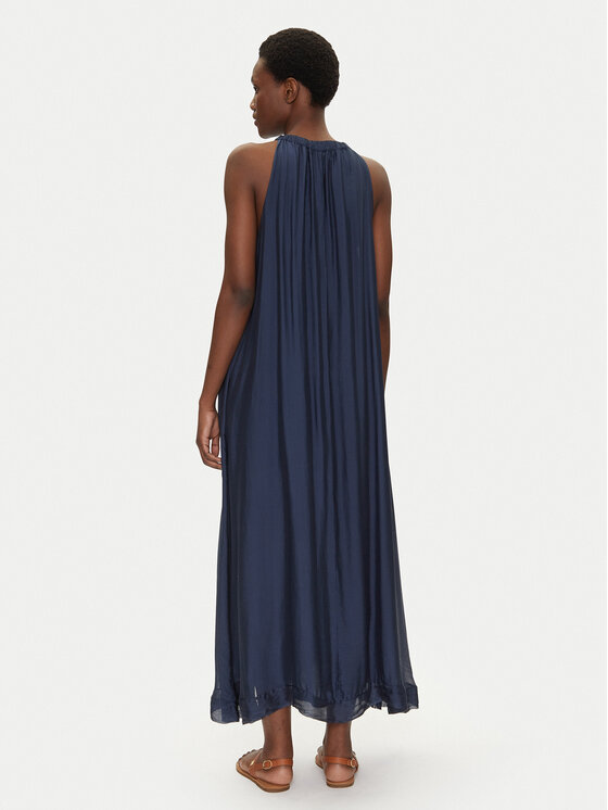 Bomboogie Bomboogie Ljetna haljina AW8993TSET5 Tamnoplava Relaxed Fit