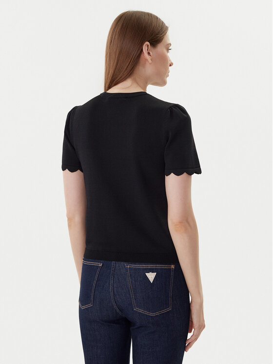 TWINSET TWINSET Blúzka 252TP3203 Čierna Regular Fit